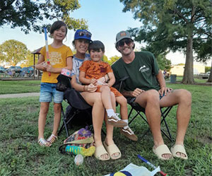 Family in the Park